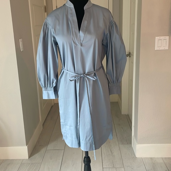 Rebecca Taylor Dresses & Skirts - Rebecca Taylor Blue Shirt Dress Size XS NWT